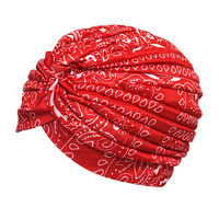 Chapeau ethnique transfrontalier à imprimé léopard, turban indien pour hommes et femmes, chapeau arabe, couvre-chef à motif cachemire et zèbre