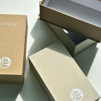 Boîte d'emballage cadeau en carton rigide recyclable en deux parties, personnalisée en gros, pour parfums, cosmétiques, soins de la peau, petites entreprises
