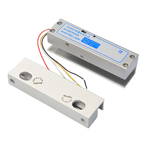 12V cửa kính Bolt khóa với không có NC Com kiểm soát truy cập hệ thống khoan miễn phí khóa điện cho Frameless Kính đầy đủ bằng kính cửa - Product Image 1