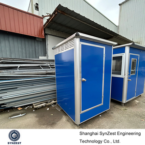 Vente en gros de casernes de garde mobiles préfabriquées en acier et bois, respirantes, pour chantier - Product Image 6