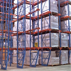 نظام أرفف البليت من خلال محرك الأقراص OEM قابل للتعديل حل رف مستودع معدني مع حماية التآكل بالجملة - Product Image 6