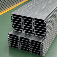 Plancher en acier |   Système de mezzanine non en béton |   Dalle composite facile à installer pour projet d'atelier à ossature métallique