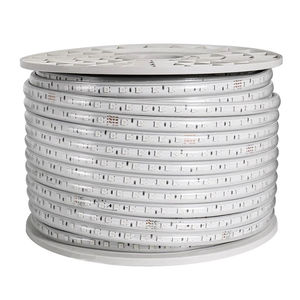 Tira <span class=keywords><strong>de</strong></span> Luces <span class=keywords><strong>LED</strong></span> RGB <span class=keywords><strong>de</strong></span> Alto Voltaje, Impermeables, Coloridas, SMD Integradas, Flexibles <span class=keywords><strong>para</strong></span> Uso en Interiores/Exteriores - Product Image 2