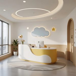 Design Moderno a Forma di Nuvola per Arredamento Ufficio, Ideale per Aree Gioco per Bambini e Centri di Apprendimento, Banco Reception e Design Negozi - Product Image 4