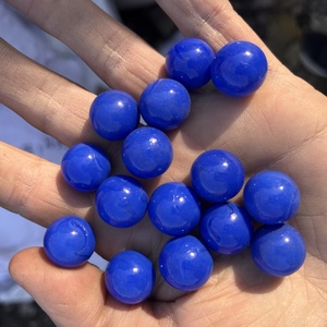 Perles en céramique rouges, vertes et jaunes de la marque Shengping, fabriquées en Chine, boules colorées de 16 mm, écologiques, en vente - Product Image 2