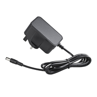 Adaptateur secteur DC 24W 12V 2A 24V 0.5A 5V 4A certifié CE RoHS UKCA, prise murale UK, pour éclairage LED, en matériau PC, à brancher