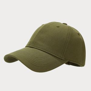 Custom logo 6 Panels Solid Color Cotton Baseball Caps Soft <b>Top</b> Dad Caps Outdoor Sport Sun Hat Baseball Caps - Product Image 4