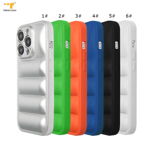 Étui de téléphone en coton 3D TPU Down Jacket <span class=keywords><strong>North</strong></span> <span class=keywords><strong>Face</strong></span> pour iPhone 14 13 12 Pro 11 Promax XS, protection antichoc pour téléphone - Product Image 5