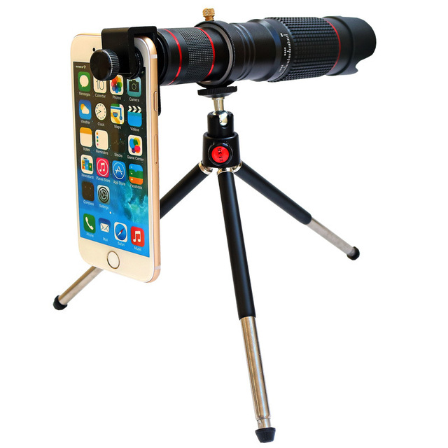 Optical Zoom Phone Lens Metal 36X Telephoto Telescope Camera Lens for Mobile Phone