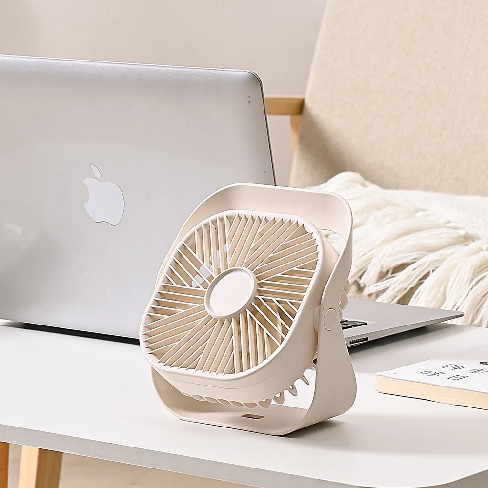 2023 neue Sommer Mini Wand Decke Wand USB tragbare kleine Desktop wiederauf ladbare 6-Zoll-Büro persönlichen Schreibtisch Tisch ventilator Bldc Lüfter