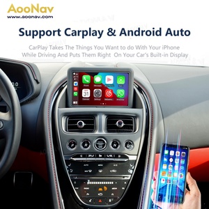 กล่องเชื่อมต่อระบบ Linux สำหรับ Aston Martin DB11 ปี 2016-2024 อุปกรณ์เชื่อมต่อไร้สาย Apple CarPlay สำหรับอัพเกรดหน้าจอ OEM วิทยุในรถยนต์ - Product Image 4