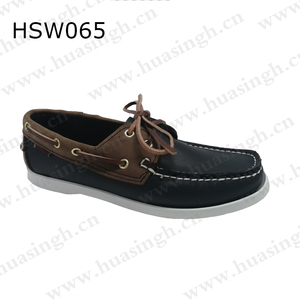 XC, <span class=keywords><strong>suola</strong></span> in gomma rosso scuro per il tempo libero mocassino <span class=keywords><strong>scarpe</strong></span> stringate antiscivolo piselli <span class=keywords><strong>con</strong></span> lacci in pura pelle HSW064 - Product Image 5
