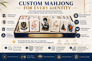 Mahjong américain de luxe personnalisé Purple <span class=keywords><strong>Paris</strong></span> Styles 160 tuiles, multicolores, pour voyage, divertissement, sport et vacances - Product Image 2