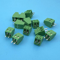 AOSI Klemmleiste DG308 Bornier à vis, pas de 2,54 mm, matériau PA66, -40~105°C, bornes PCB, connecteur 2-12P