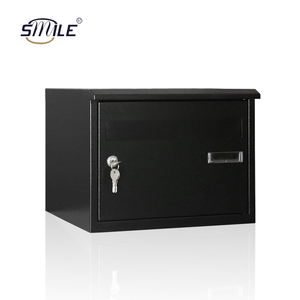 Boîte aux lettres métallique personnalisable CHNSMILE OEM avec serrure à <span class=keywords><strong>clé</strong></span> ; Haute sécurité, étanche et antirouille, capacité de 40 L pour les communautés d'appartements - Product Image 2