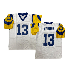 Camiseta de Rugby Estilo Vintage para Hombre, Cosida, 12 <span class=keywords><strong>James</strong></span> Harris, 13 Kurt Warner, 28 Marshall Faulk, 29 Eric Dickerson, 80 Isaac Bruce, Tallas S-3XL - Product Image 5