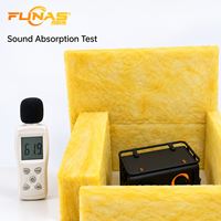 Panneau d'isolation thermique en laine de verre FUNAS 25 mm FSK avec feuille de protection, barrière contre la vapeur pour murs et plafonds