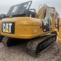 Excavatrice d'occasion Caterpillar CAT 323D de qualité supérieure, importée du Japon, 23T, avec service après-vente fiable