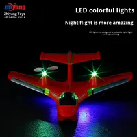 Avion RC ZY-425 à lancer à la main, anti-choc, 2.4G, gyroscope intelligent, fonction Follow Me, portée 120m, eau, terre, air, jouet électrique en mousse