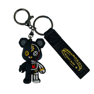 Phim hoạt hình cơ khí gấu Keychain cơ khí gấu búp bê thời trang túi đồ trang trí xe Mặt dây chuyền món quà nhỏ - Product Image 5