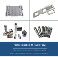 Pince de fixation en alliage d'aluminium usinée CNC sur mesure, pièce de montage métallique anodisée pour trottinette électrique