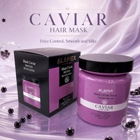 ALAPEX Kit Thérapie Revitalisante Hydratante au Caviar Noir 4-en-1 – Restauration Profonde aux Acides Aminés pour Cheveux Fortement Abîmés – Qualité Salon