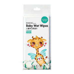 Lingettes humides pour bébé Hainuo, 15x18cm, mini paquet portable pour enfants, nettoyage des mains et de la bouche, soin doux et délicat - Product Image 1