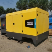 Compresseur d'air d'occasion Atlas Copco V900 Cunmins Engine 900 Cfm 23/18 bar Compresseur d'air à vis diesel stable