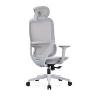 Chaise de bureau moderne pivotante ergonomique en velours à soutien lombaire à bas prix