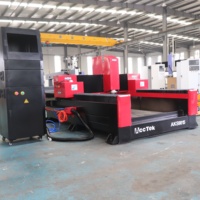 Machine de découpe de pierre CNC 4*8 pieds, routeur 3D pour marbre, granit, quartz, gravure et fraisage de comptoirs et carreaux AKS1325