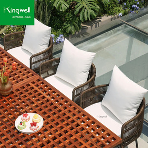 Precio de Mayoreo Muebles para Exteriores Silla de Jardín Portátil de Aluminio <span class=keywords><strong>Sillas</strong></span> de Comedor para Bistro Hotel Apartamento Resort - Product Image 6