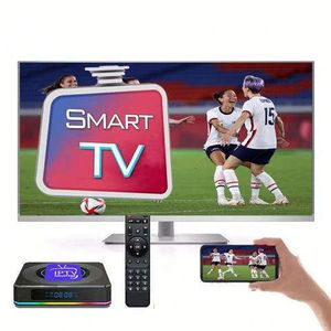 For X96 X4 <b>Android</b> 11 Smart <b>TV</b> <b>Box</b> Amlogic S905x4 8K Video Decoding 4gb 32 Ethernet 100M Satellite Receiver - Product Image 5