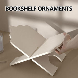 Porte-livre résine coulée moules support de musique Silicone moule livre lecture support époxy moules étagère résine époxy moule bricolage artisanat - Product Image 3