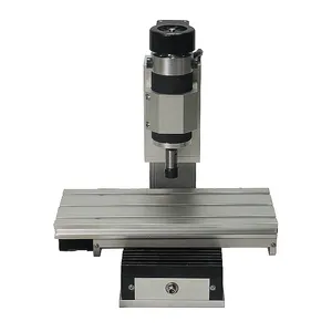 Mini CNC router frame column type engraving machine 400W spindle Vertical engraving machine frame cnc milling 3axis