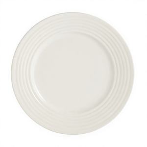 Soupière en porcelaine de luxe gaufrée avec bord doré, durable pour les mariages et les tables raffinées - Product Image 1