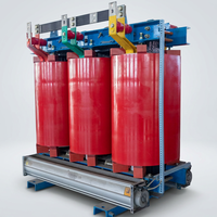Transformateur de puissance sec haute tension 500 kVA 10 kV triphasé à enroulement en cuivre 50/60 Hz