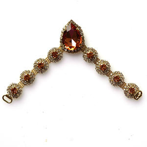 <span class=keywords><strong>Chanclas</strong></span> con diamantes de imitación para mujer, accesorios para zapatos, 2021 - Product Image 3