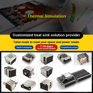 Xinhaoコンピューターヒートシンク設計ソリューションLGA1700スクエアソケットサーバー<span class=keywords><strong>CPU</strong></span>ラジエーター用ファン付きアルミニウムフィン<span class=keywords><strong>5</strong></span>銅ヒートパイプ - Product Image 4