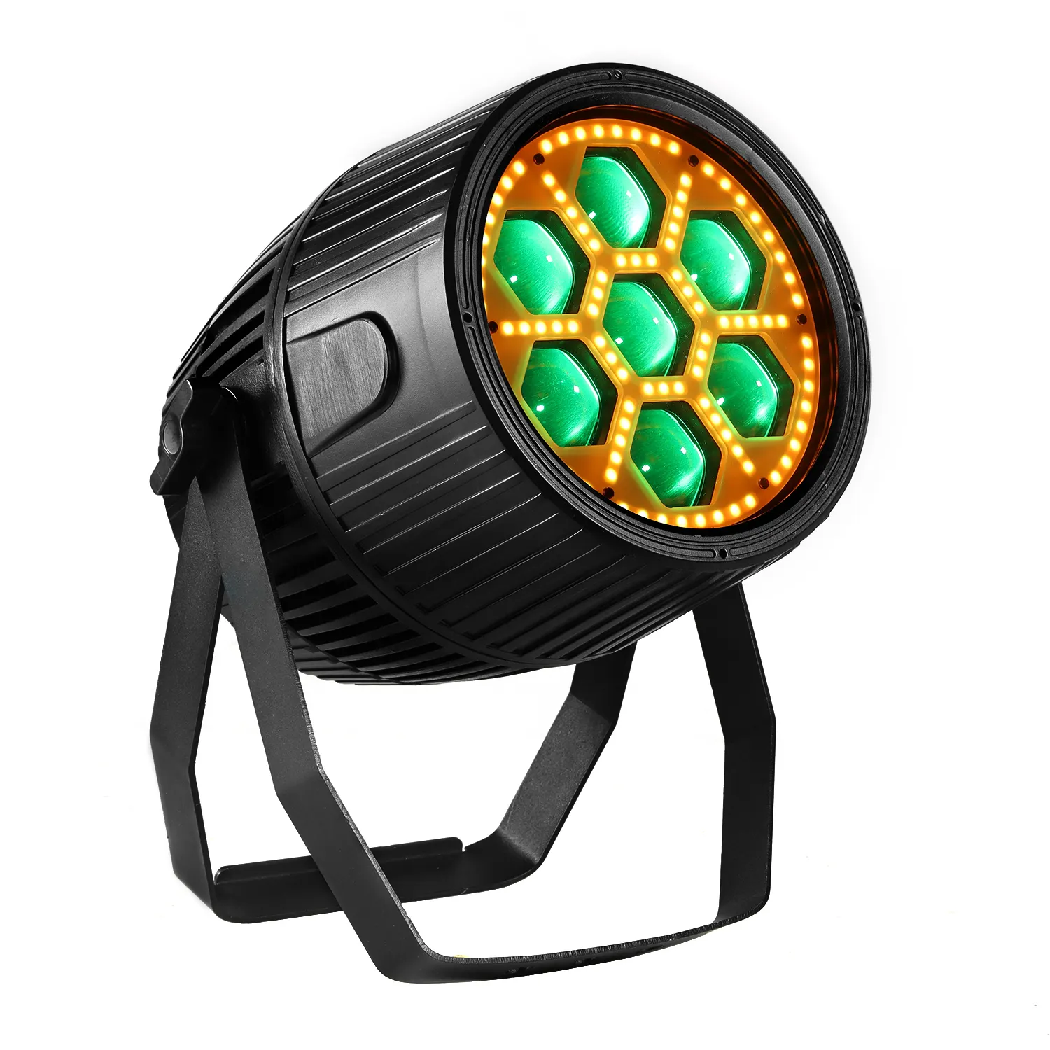 LED de alta qualidade com 7 peças de 40w três em um feixe rgb controle automático zoom efeito palco luzes, adequado para estúdios de TV