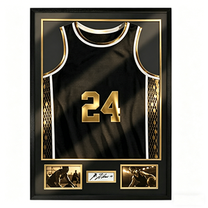 Boîte de présentation écologique pour maillot de sport avec cadre photo mural pour baseball, basketball, football, pickleball - Product Image 2