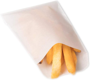 Sacchetto di carta per imballaggi Fast Food da asporto per panetteria <span class=keywords><strong>Popcorn</strong></span> patatine fritte patatine fritte - Product Image 3