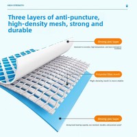 INTEX 28272 PVC-Stahl Rechteckiger Übergroßer Verstärkter Stabiler Aufblasbarer Bodenschwimmbecken 300x200x75cm für Zuhause und Kinder