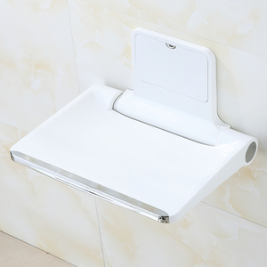 Asiento de Ducha Plegable para Montar en la Pared, Plástico ABS, Moderno, Blanco, Tamaño Personalizado, Material de Seguridad para Baño, Apartamento, Almacén - Product Image 3