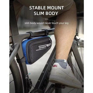 Échantillon Gratuit - Sacoche de Cadre de Vélo pour Sports de Plein Air, Sac de Guidon Étanche pour Cyclisme, Sac de Voyage pour Vélo avec Écran Tactile pour Téléphone - Product Image 5