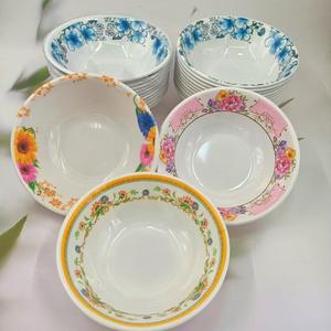 Bols imitation mélamine, adaptés à un usage domestique et à offrir en cadeau, petits bols à fleurs imitation porcelaine (un ou deux yuans), 9110 - Product Image 4