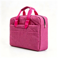 Sac à main pour ordinateur portable en Polyester imperméable, Simple et décontracté, multi-poches, mallette Portable pour ordinateur portable 13/14/15.6 pouces