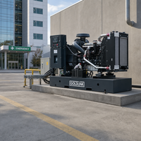 Groupe électrogène diesel sans balais 150 kVA/120 kW à châssis ouvert, certifié CE avec option ATS
