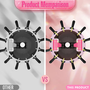 <span class=keywords><strong>Shengming</strong></span> 2025 Nieuwe Ionische Elektrische Krultang Borstels Lcd Display Temperatuur Instelbaar Voor Hotel Huishoudelijk Gebruik - Product Image 3