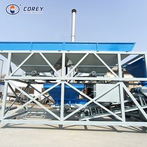 Centrale à béton mobile Corey YHZS90, contrôle automatique par ordinateur, haute efficacité de production, petit silo de dosage portable - Product Image 6