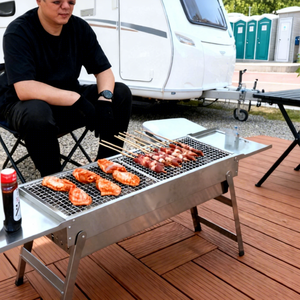 เตาปิ้งย่างพับ<span class=keywords><strong>ได้</strong></span> INBESTCAMP ดีไซน์<span class=keywords><strong>พับ</strong></span>เก็บ<span class=keywords><strong>ได้</strong></span>โดยตรง บริการปรับแต่ง<span class=keywords><strong>ได้</strong></span> ผลิตจากสแตนเลส - Product Image 1